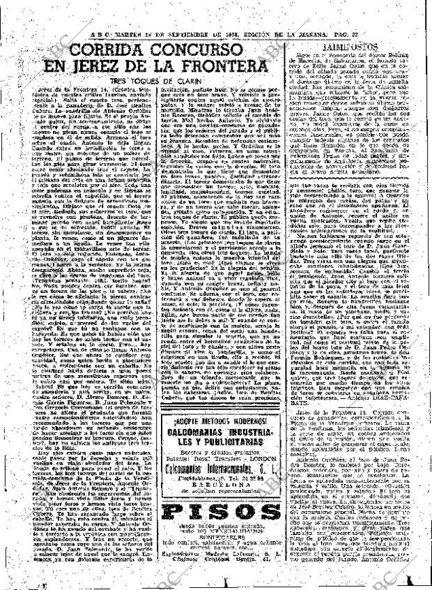 ABC MADRID 16-09-1958 página 33