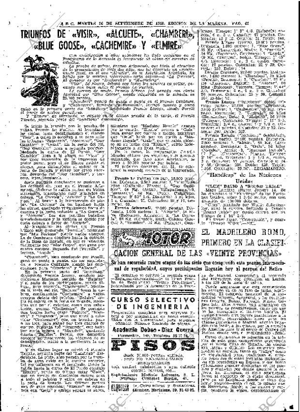 ABC MADRID 16-09-1958 página 41
