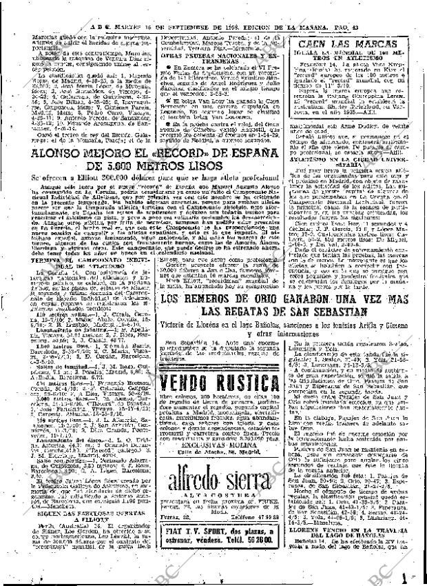 ABC MADRID 16-09-1958 página 43
