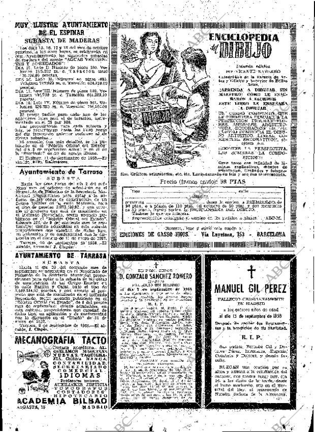 ABC MADRID 16-09-1958 página 58
