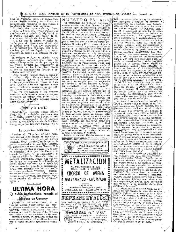 ABC SEVILLA 16-09-1958 página 10