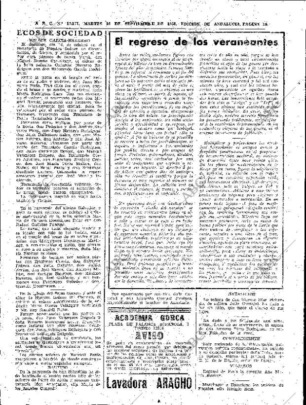 ABC SEVILLA 16-09-1958 página 18