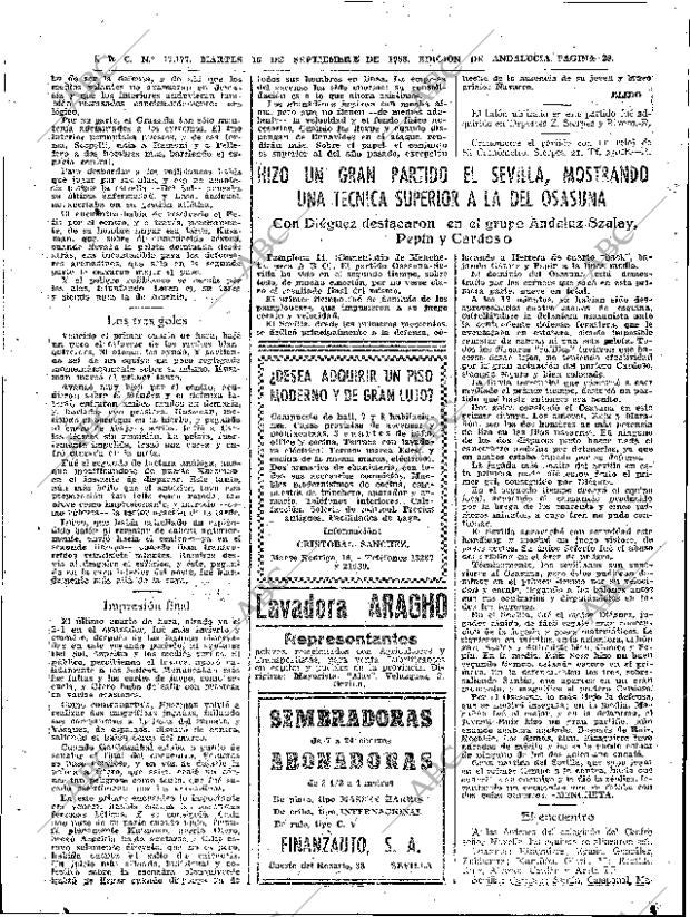 ABC SEVILLA 16-09-1958 página 26