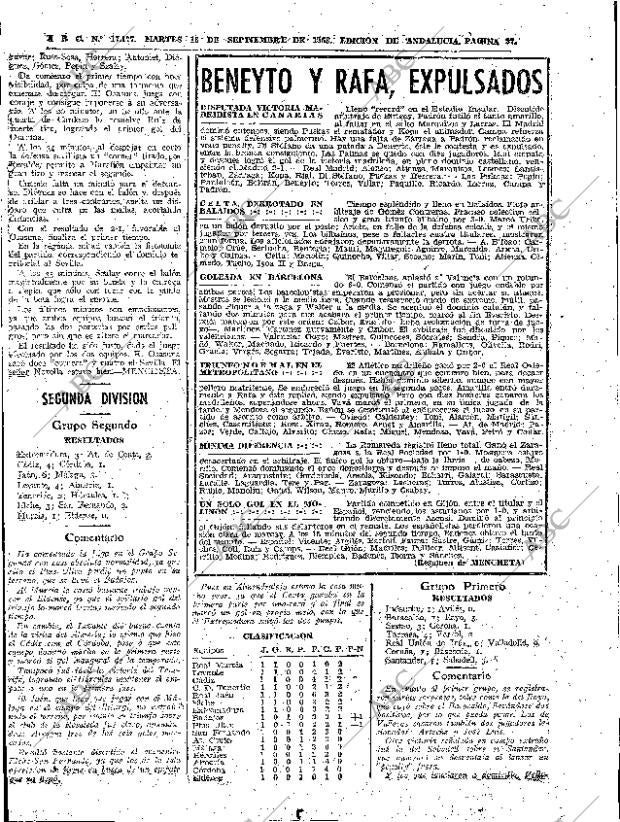 ABC SEVILLA 16-09-1958 página 27