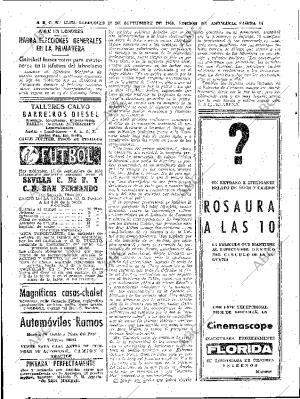 ABC SEVILLA 17-09-1958 página 14