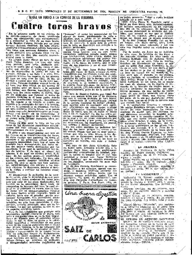 ABC SEVILLA 17-09-1958 página 19