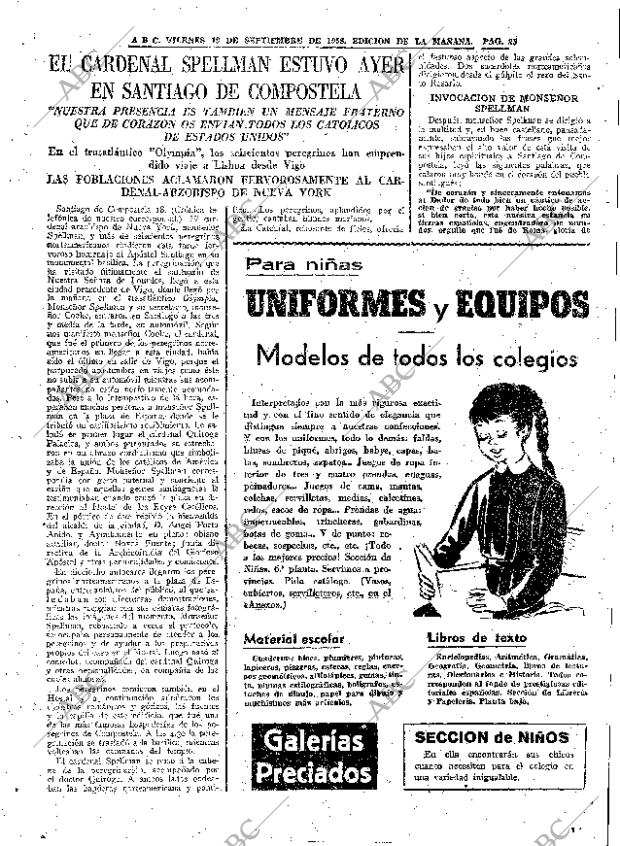 ABC MADRID 19-09-1958 página 25