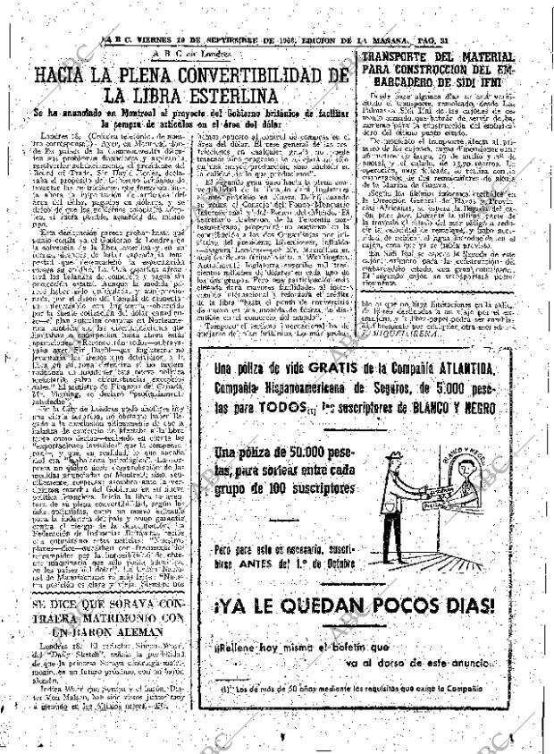 ABC MADRID 19-09-1958 página 31