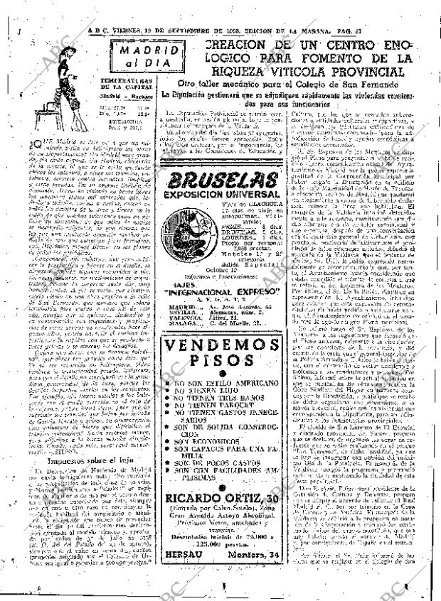 ABC MADRID 19-09-1958 página 37