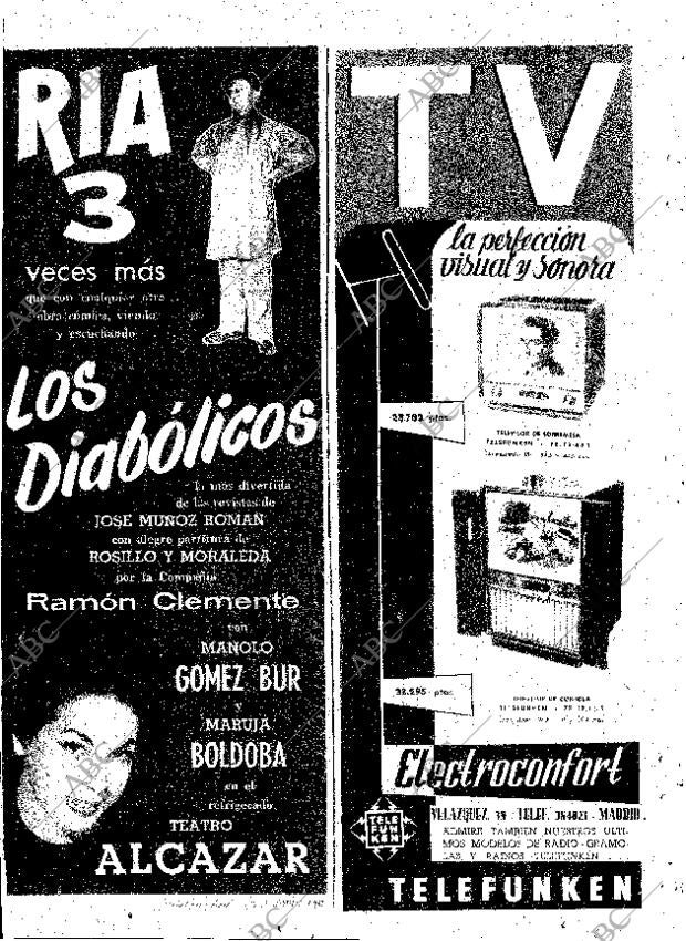 ABC MADRID 26-09-1958 página 28