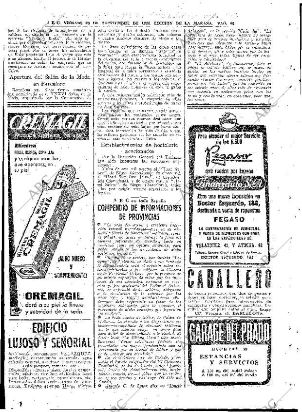 ABC MADRID 26-09-1958 página 42