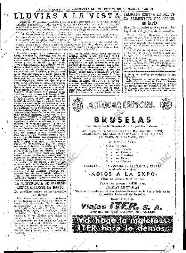 ABC MADRID 26-09-1958 página 43