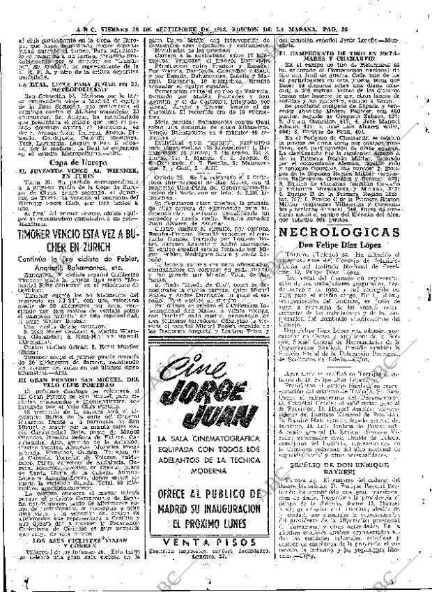 ABC MADRID 26-09-1958 página 56