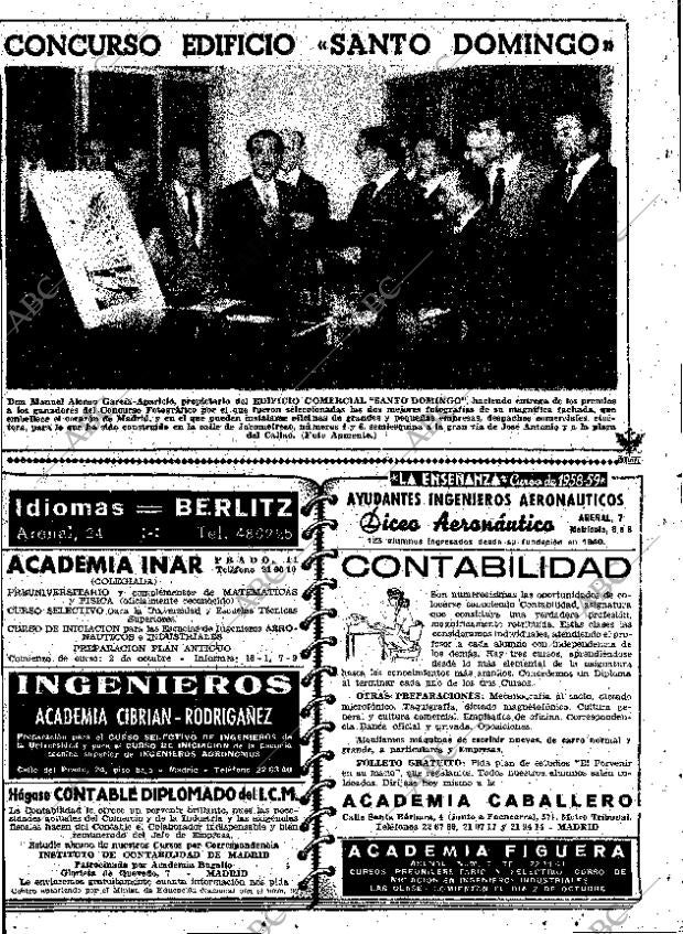 ABC MADRID 26-09-1958 página 6