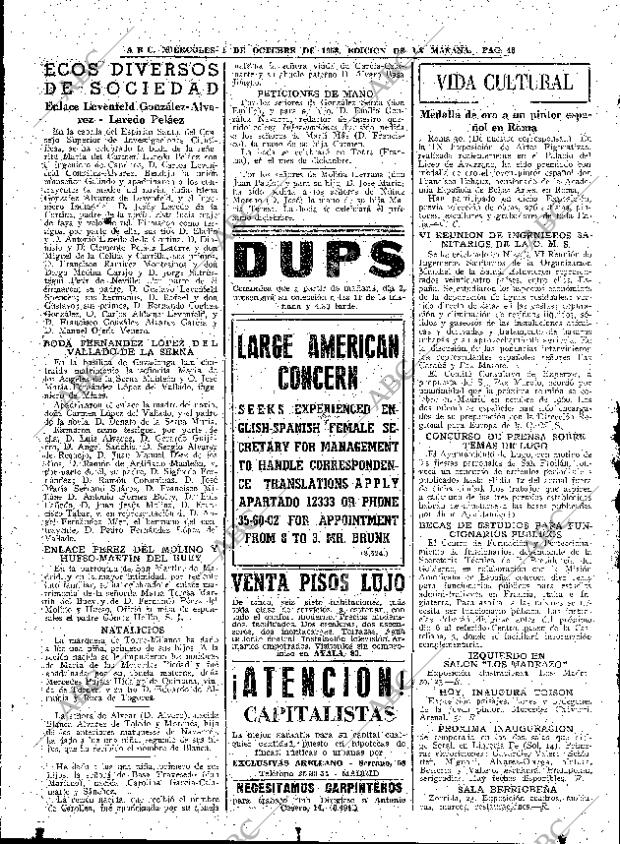 ABC MADRID 01-10-1958 página 48