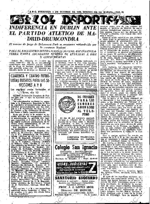 ABC MADRID 01-10-1958 página 53