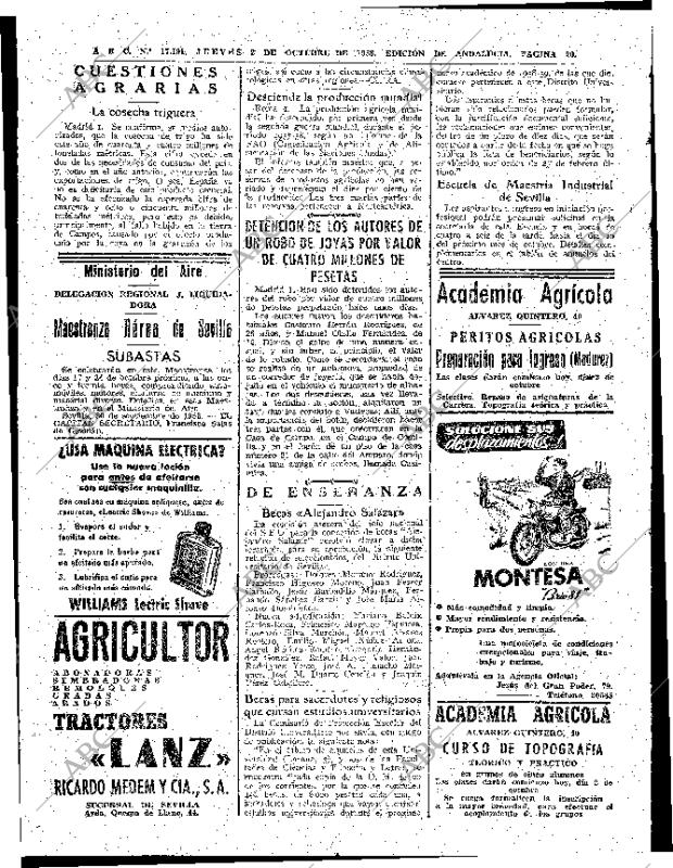 ABC SEVILLA 02-10-1958 página 20