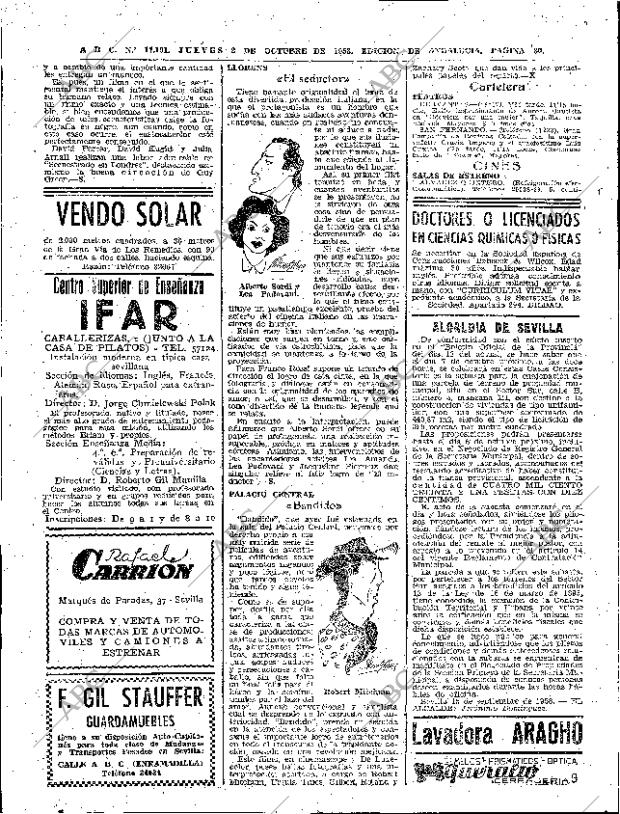 ABC SEVILLA 02-10-1958 página 30