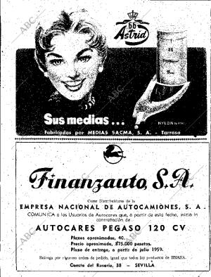 ABC SEVILLA 02-10-1958 página 6
