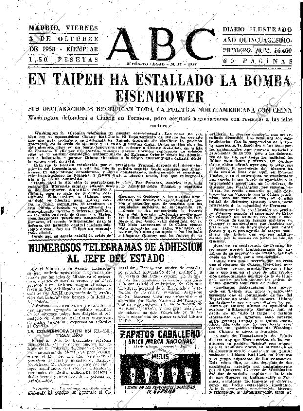 ABC MADRID 03-10-1958 página 23