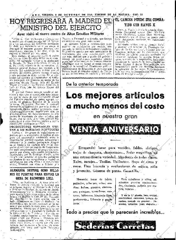 ABC MADRID 03-10-1958 página 25