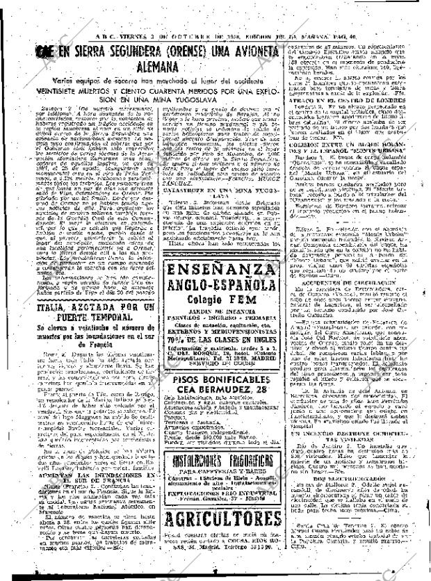 ABC MADRID 03-10-1958 página 40