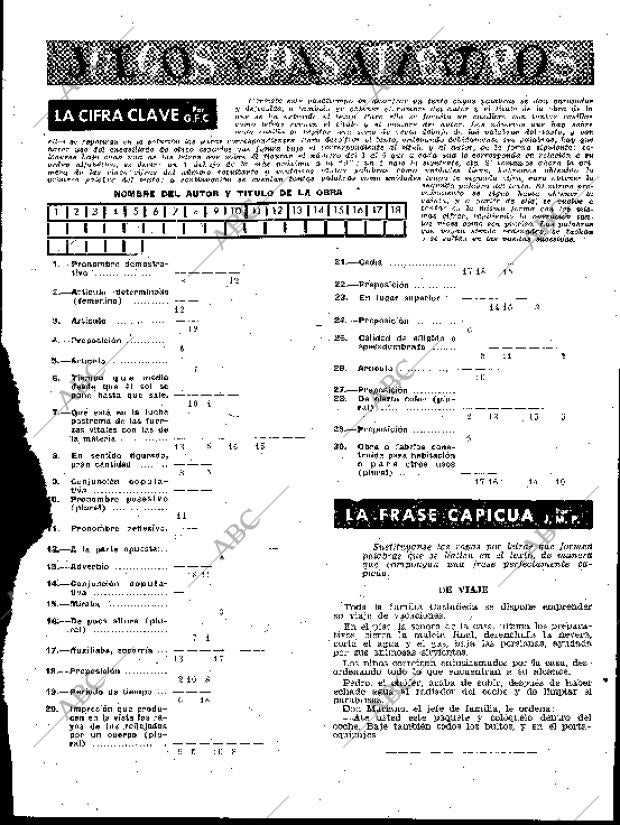 BLANCO Y NEGRO MADRID 04-10-1958 página 127