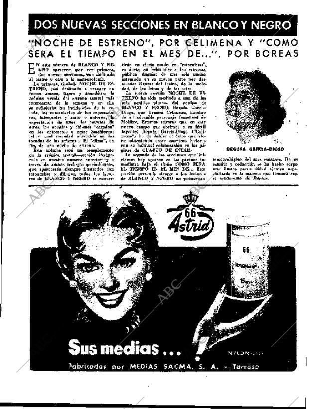 BLANCO Y NEGRO MADRID 04-10-1958 página 43