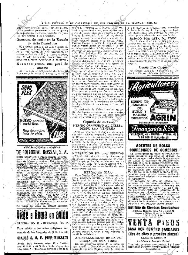 ABC MADRID 10-10-1958 página 58