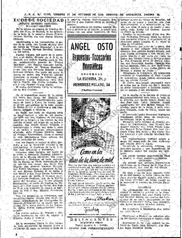 ABC SEVILLA 10-10-1958 página 22