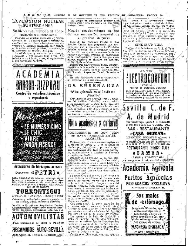 ABC SEVILLA 10-10-1958 página 24