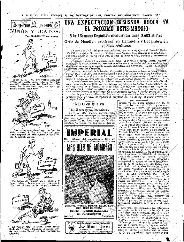 ABC SEVILLA 10-10-1958 página 27