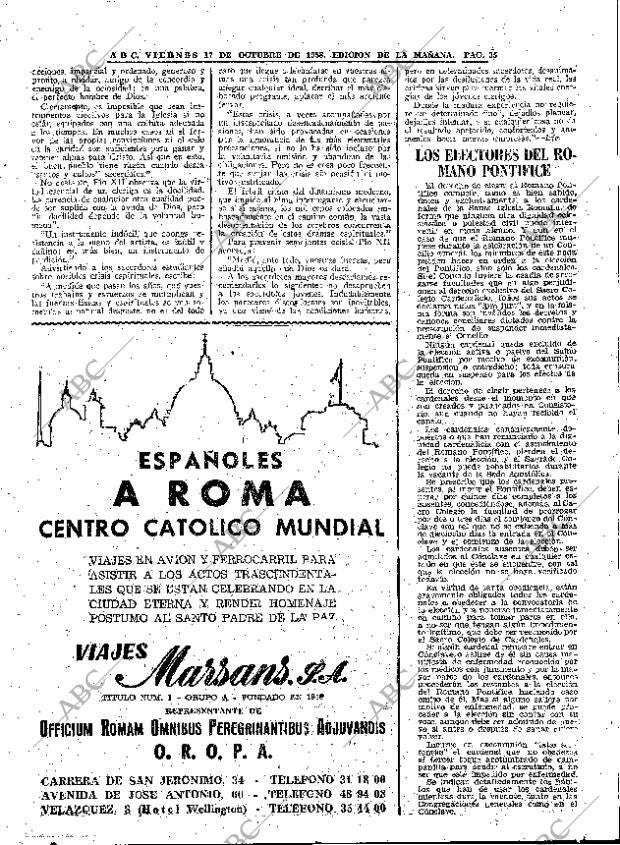ABC MADRID 17-10-1958 página 35