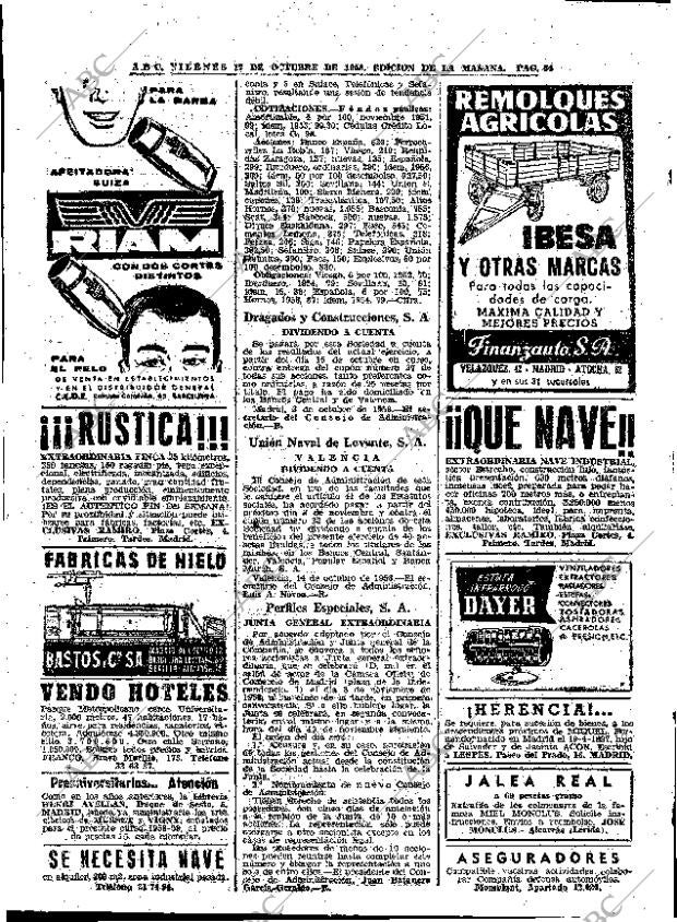 ABC MADRID 17-10-1958 página 54
