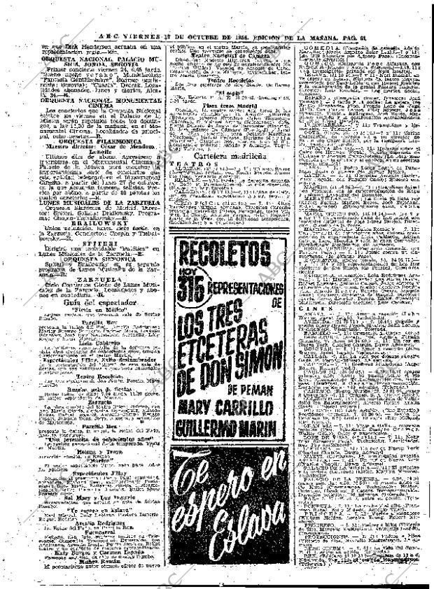 ABC MADRID 17-10-1958 página 61