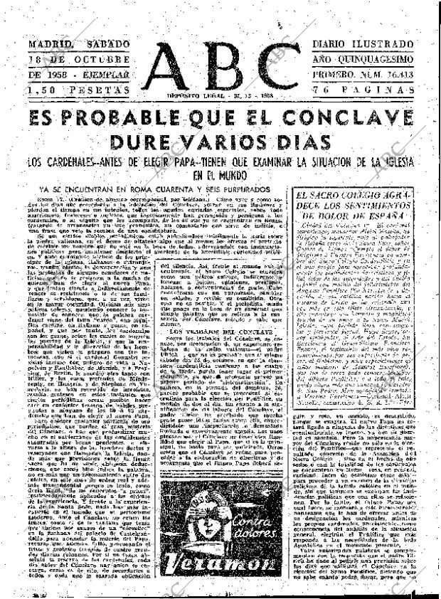 ABC MADRID 18-10-1958 página 31