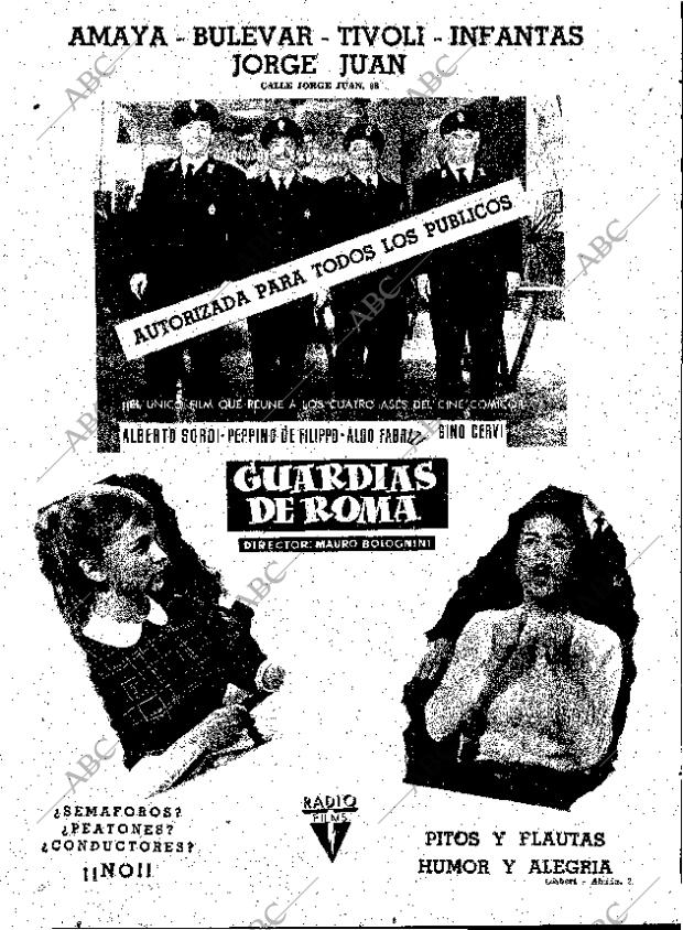 ABC MADRID 23-10-1958 página 25