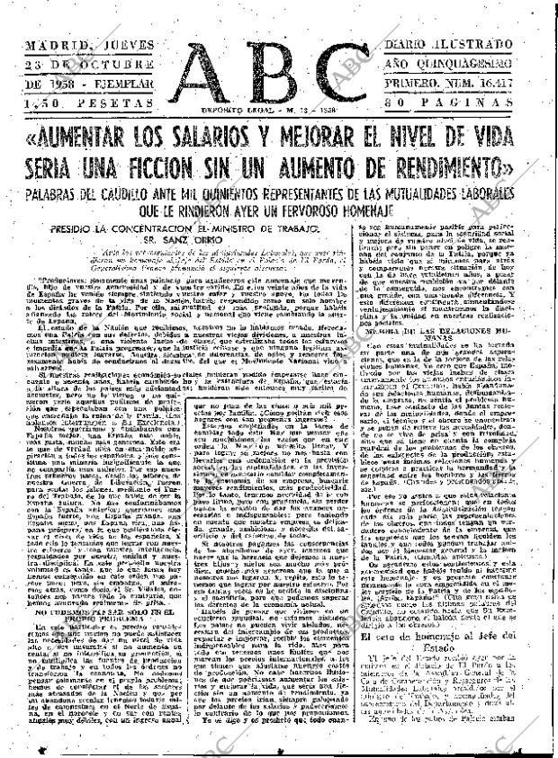 ABC MADRID 23-10-1958 página 31