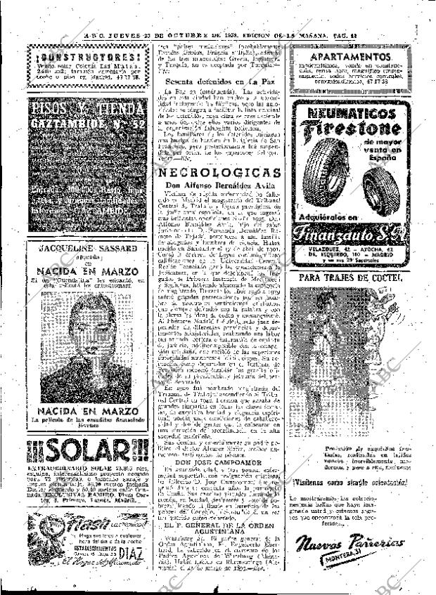 ABC MADRID 23-10-1958 página 44