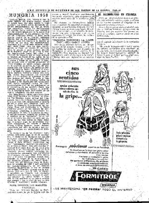 ABC MADRID 23-10-1958 página 45