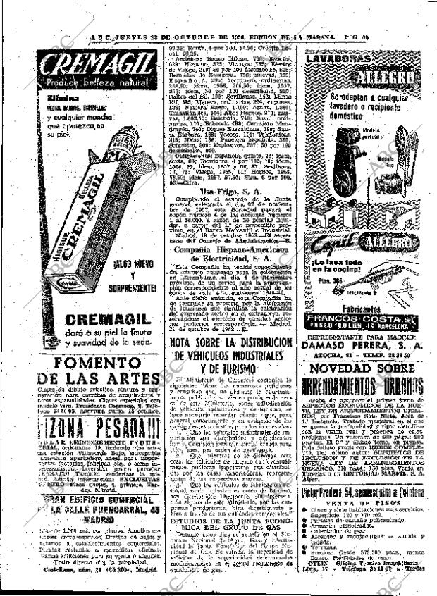ABC MADRID 23-10-1958 página 60