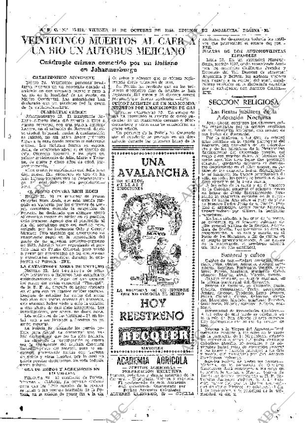 ABC SEVILLA 24-10-1958 página 33