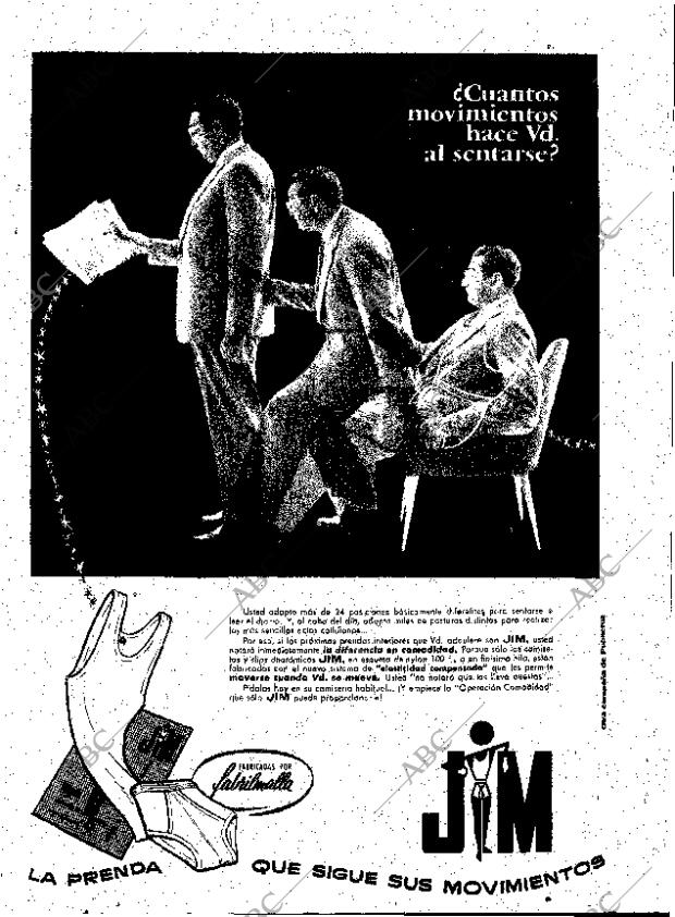 ABC MADRID 25-10-1958 página 19