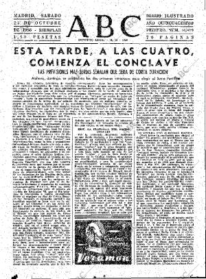 ABC MADRID 25-10-1958 página 31