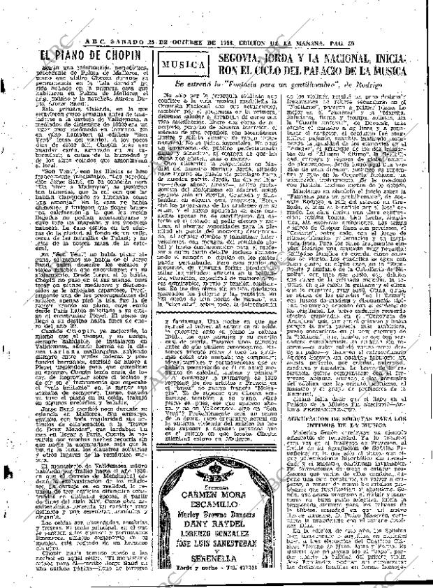 ABC MADRID 25-10-1958 página 59