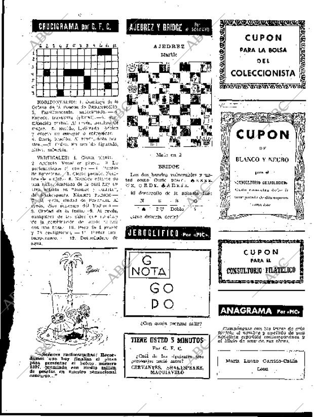 BLANCO Y NEGRO MADRID 25-10-1958 página 129