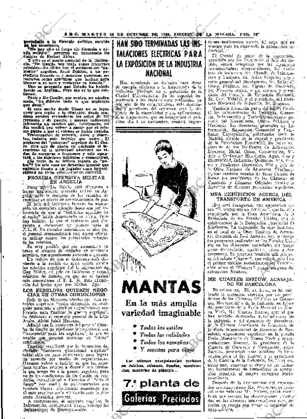 ABC MADRID 28-10-1958 página 36