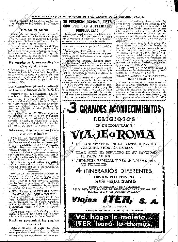 ABC MADRID 28-10-1958 página 41