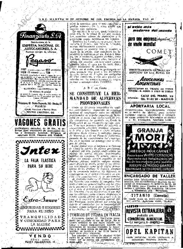 ABC MADRID 28-10-1958 página 48