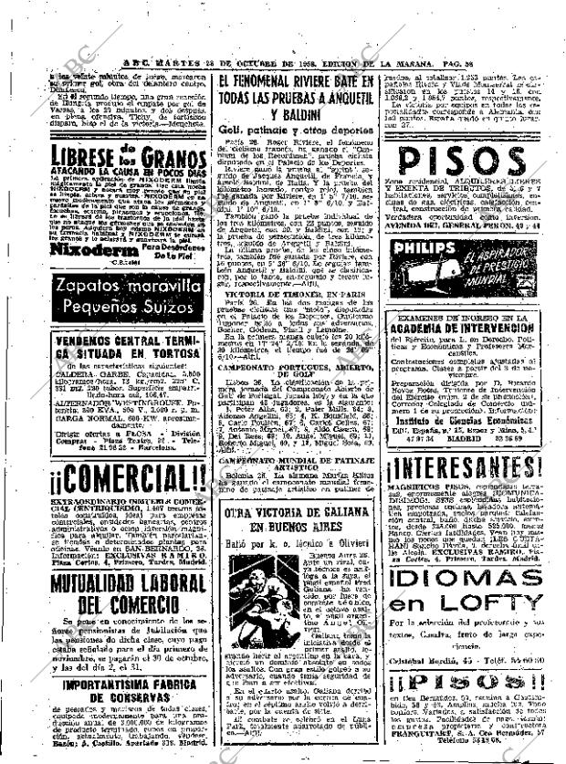 ABC MADRID 28-10-1958 página 58